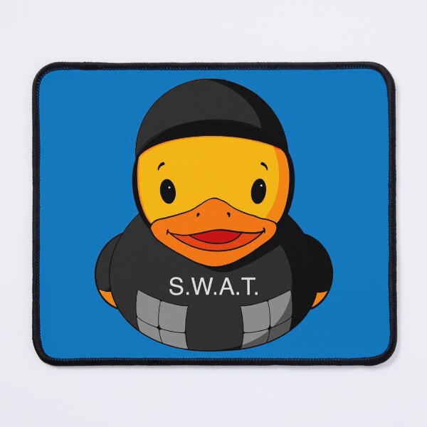 Item preview, Swat Police Rubber Duck designed and sold by Alisha Ober Designs.
