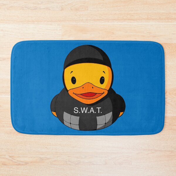 Item preview, Swat Police Rubber Duck designed and sold by Alisha Ober Designs.
