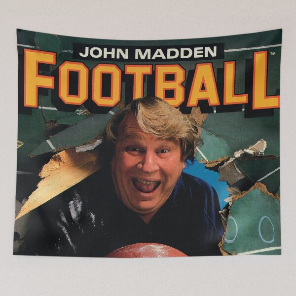 Item preview, John Madden Football designed and sold by CeeJayyAU.