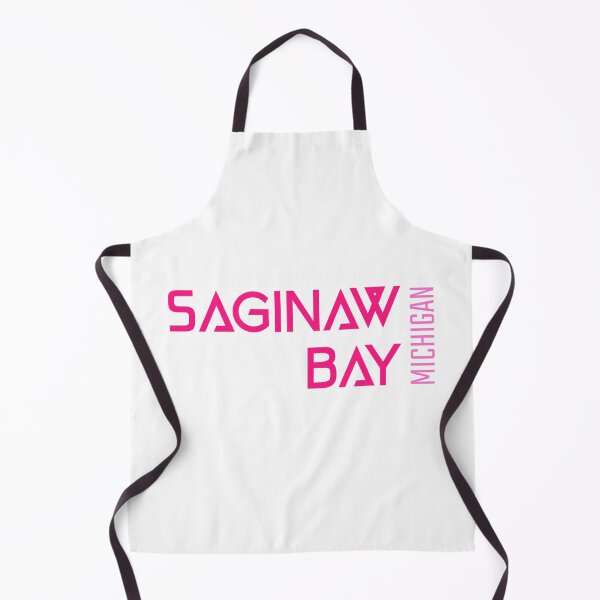 Item preview, Saginaw Bay Lake Huron Michigan Name Pink Lettering Design designed and sold by Eleven-K.