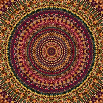 Artwork thumbnail, Mandala 185 by Mandala Of Life
