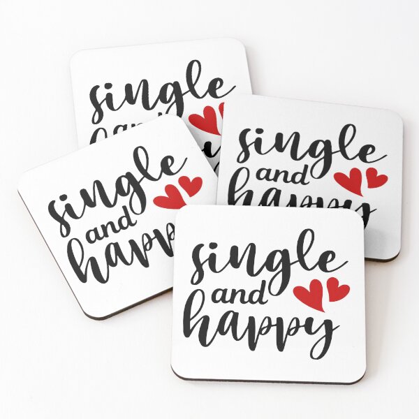 Item preview, Single And Happy designed and sold by UglyBoyDesign.