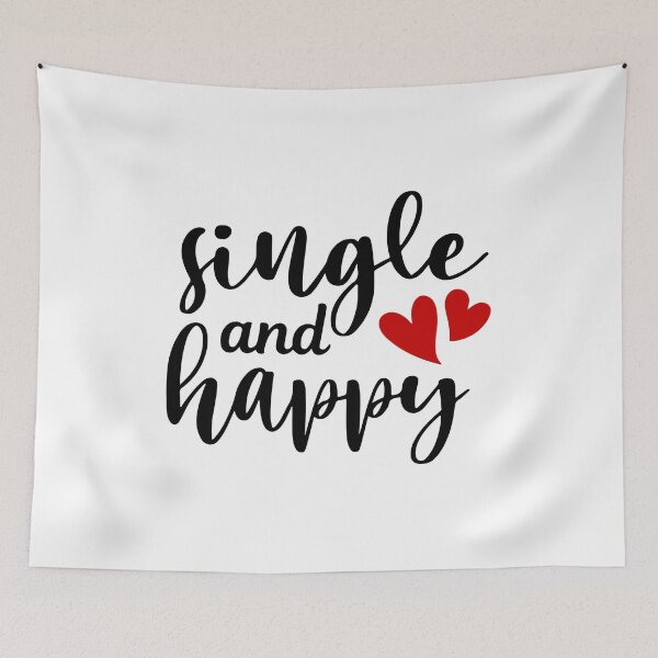 Item preview, Single And Happy designed and sold by UglyBoyDesign.