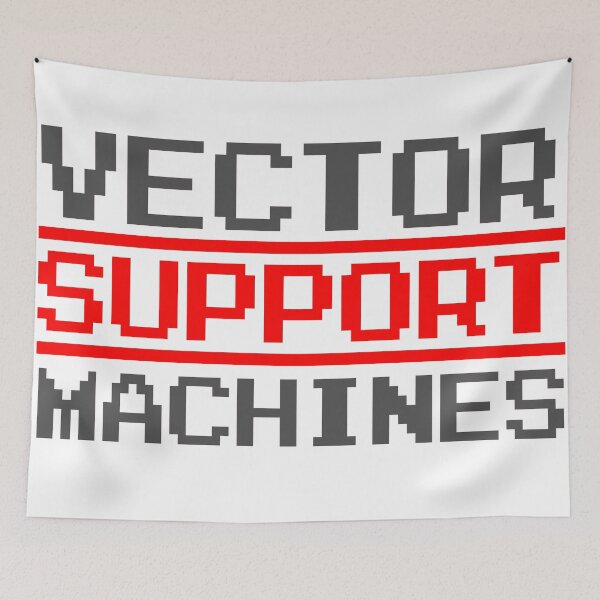 Item preview, Support vector machines logo (8-bit) designed and sold by perceptron.