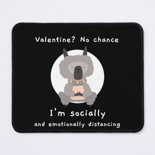 Item preview, Emotionally Distancing Llama designed and sold by SarcasticRow.
