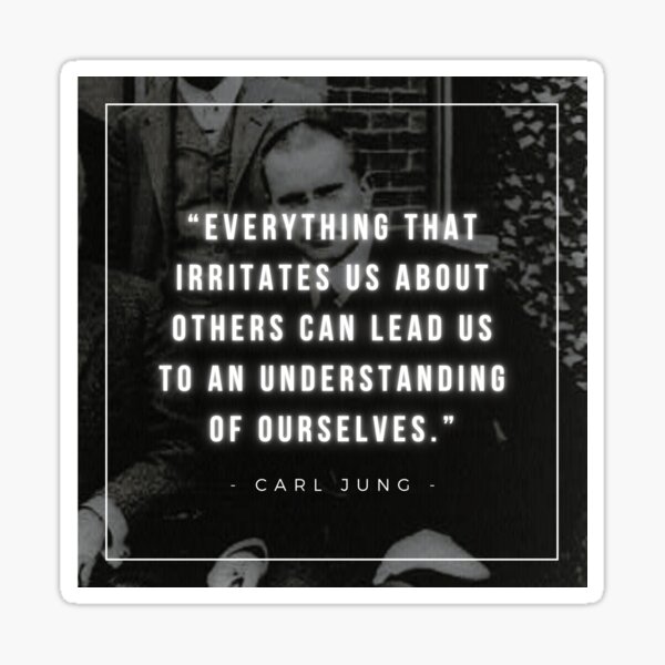 Aperçu de l'œuvre Tout ce qui nous irrite chez les autres | Carl Jung | Psychologie | Motivation créée et vendue par iwaya-bazaar.