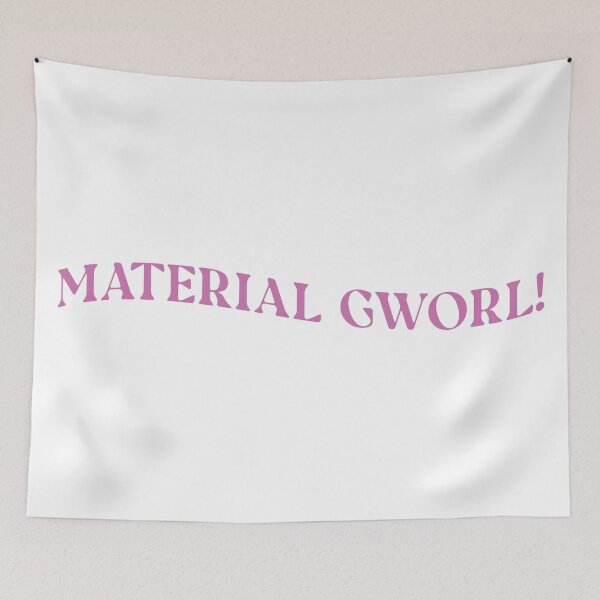 Item preview, material gworl! in pink designed and sold by melizzz.