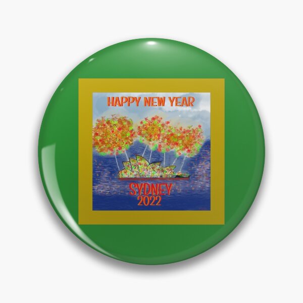 Item preview, Happy New Year Sydney 2022 designed and sold by MottoDigging.