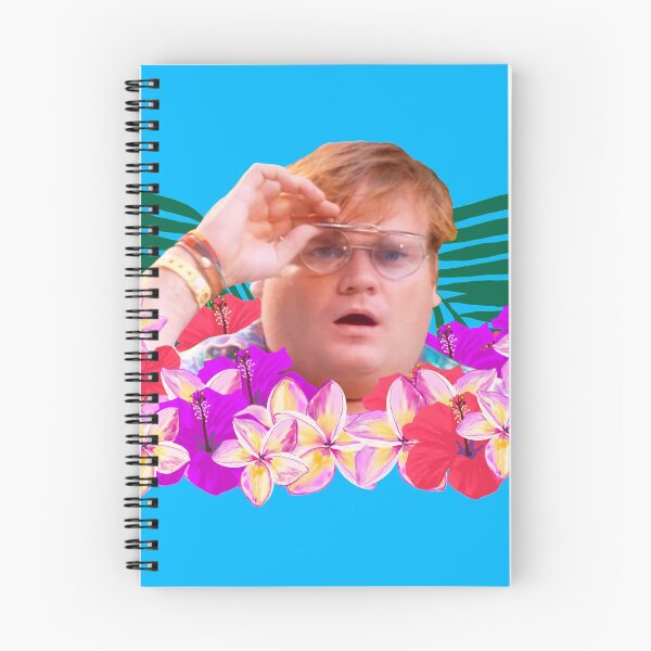 Item preview, Chris Farley sunglasses Surprise Hawaii Flowers designed and sold by peterdrawings.
