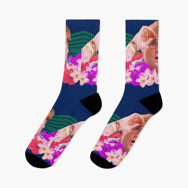 Item preview, Chris Farley sunglasses Surprise Hawaii Flowers  designed and sold by peterdrawings.