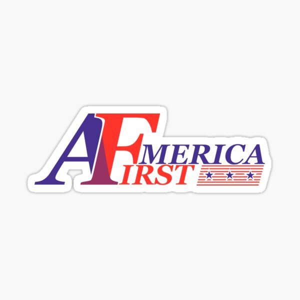 Item preview, America First 1980's designed and sold by goopism.