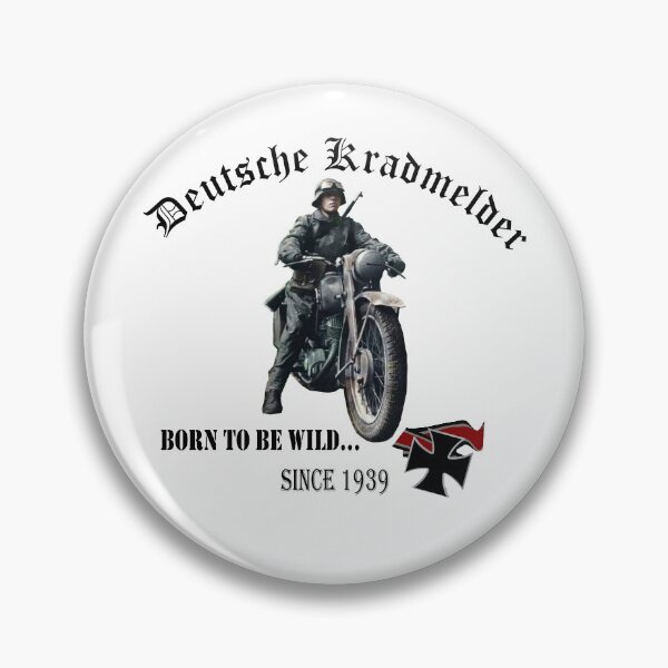 Item preview, Deutscher Kradmelder / German Dispatch Rider-Biker designed and sold by MK-GRAPHICS2020.