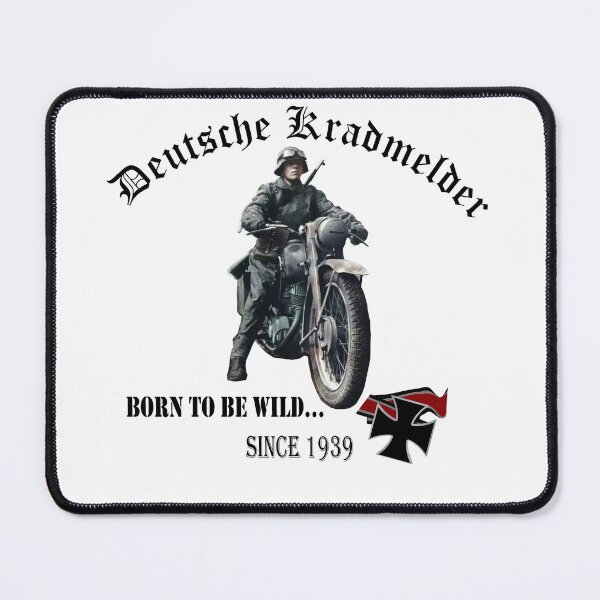 Item preview, Deutscher Kradmelder / German Dispatch Rider-Biker designed and sold by MK-GRAPHICS2020.