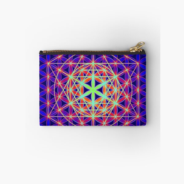 Item preview, Psychedelic Flower of Life Sacred Geometry UV effect designed and sold by shantilovesart.