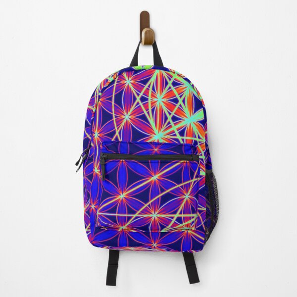 Item preview, Psychedelic Flower of Life Sacred Geometry UV effect designed and sold by shantilovesart.