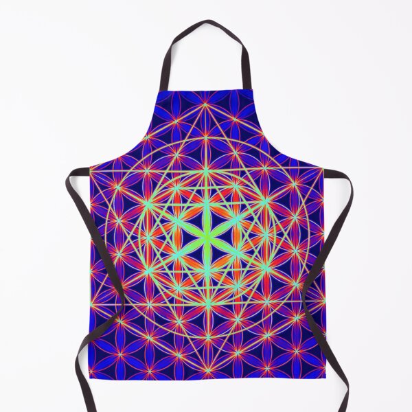 Item preview, Psychedelic Flower of Life Sacred Geometry UV effect designed and sold by shantilovesart.