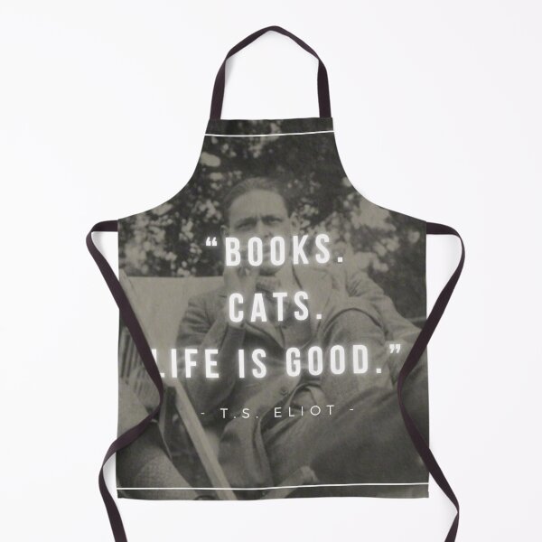 Item preview, Books. Cats. Life is good. | T.S. Eliot designed and sold by iwaya-bazaar.