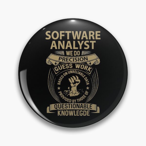 Artikelvorschau, Software Analyst T-Shirt - Wir erledigen Präzisionsarbeit Geschenkartikel Tee entworfen und verkauft von natalinedk.