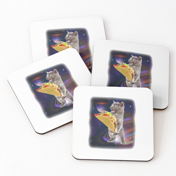 Item preview, Cat Taco In Space Funny Cat And Taco Lovers designed and sold by RobertJason.