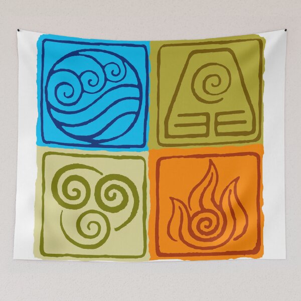 Item preview, The Four Elements - Avatar: The Last Airbender designed and sold by Kjelteman.