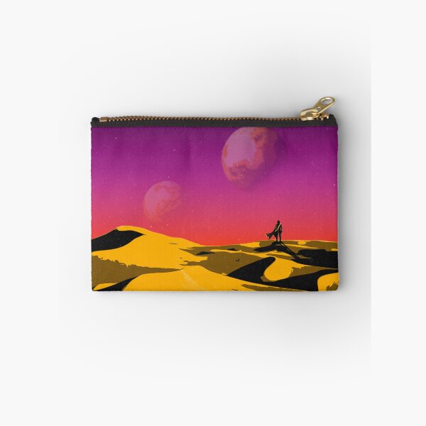 Aperçu de l'œuvre Dune Retro Poster Planètes Solitude créée et vendue par EightLimb.