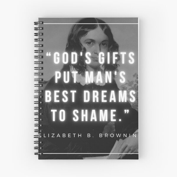 Item preview, God's gifts put man's best dreams to shame | Elizabeth Barrett Browning designed and sold by iwaya-bazaar.