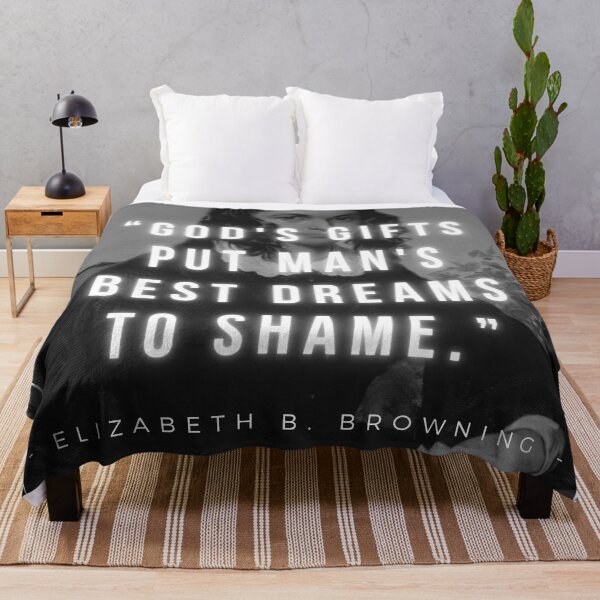 Item preview, God's gifts put man's best dreams to shame | Elizabeth Barrett Browning designed and sold by iwaya-bazaar.