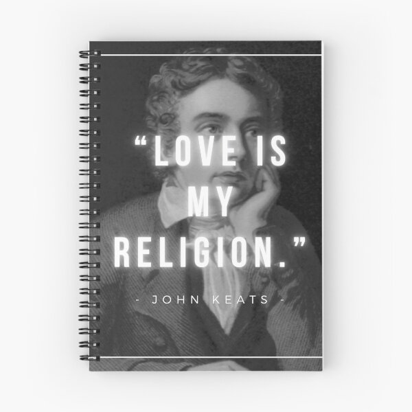 Item preview, Love is my religion | John Keats designed and sold by iwaya-bazaar.