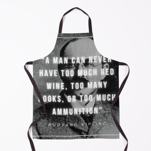 Item preview, A man can never have too much | Rudyard Kipling designed and sold by iwaya-bazaar.