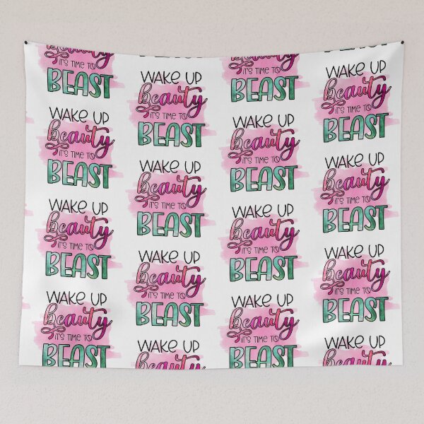 Item preview, Wake Up Beauty- Funny Sarcastic Quotes- Sarcasm Humour  designed and sold by younghopes.