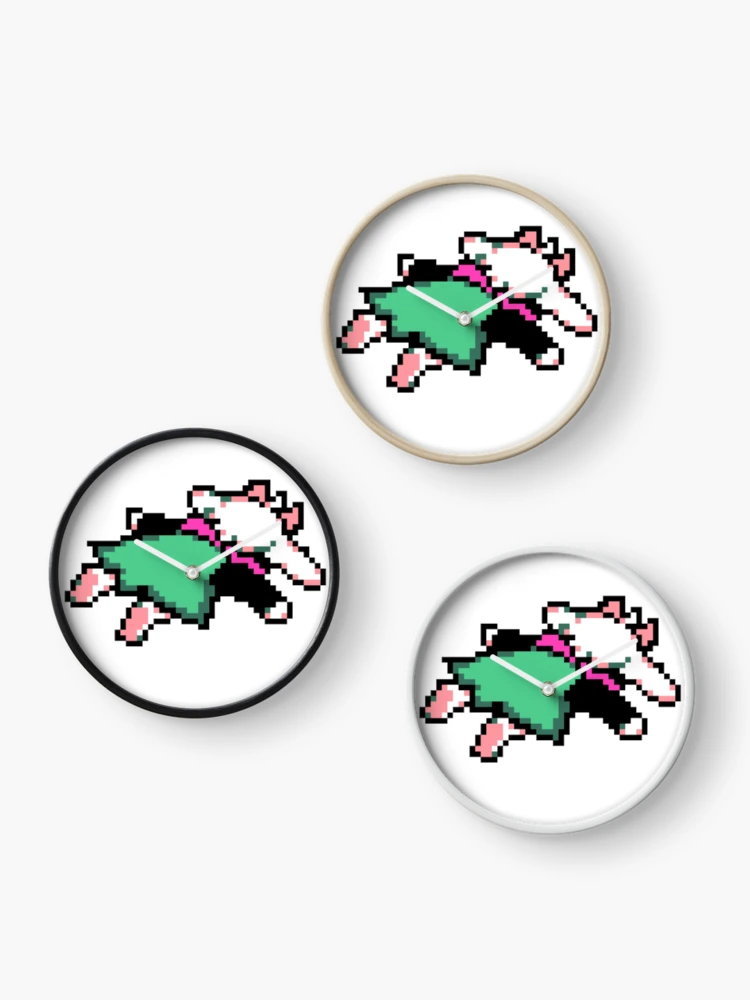 Thumbnail 3 of 4, Clock, Flat Ralsei designed and sold by Cheesefather.