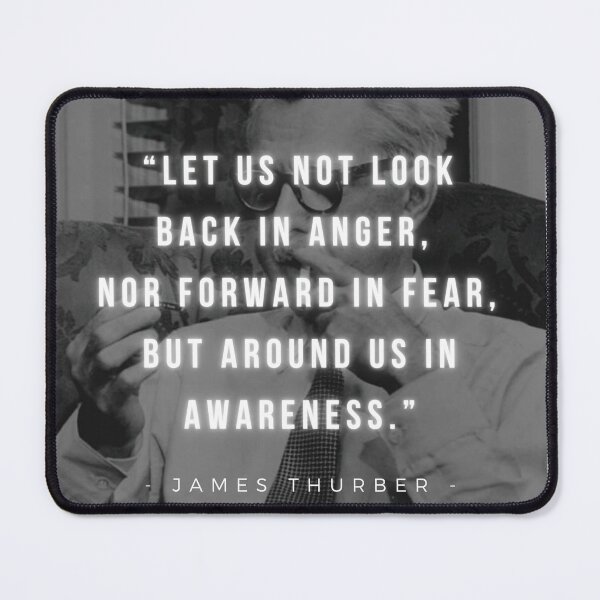 Item preview, Let us not Look Back in Anger | James Thurber designed and sold by iwaya-bazaar.