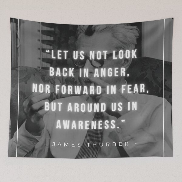 Item preview, Let us not Look Back in Anger | James Thurber designed and sold by iwaya-bazaar.