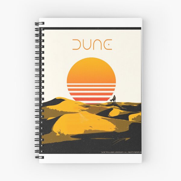 Aperçu de l'œuvre Affiche rétro de dunes avec soleil créée et vendue par EightLimb.