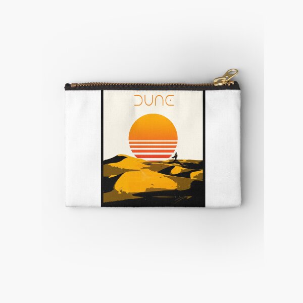 Aperçu de l'œuvre Affiche rétro de dunes avec soleil créée et vendue par EightLimb.