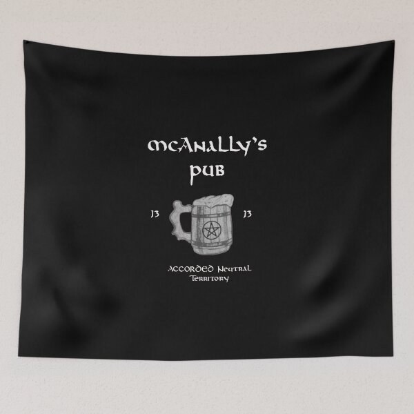 Item preview, black mcanally's pub designed and sold by RachelWangerin.
