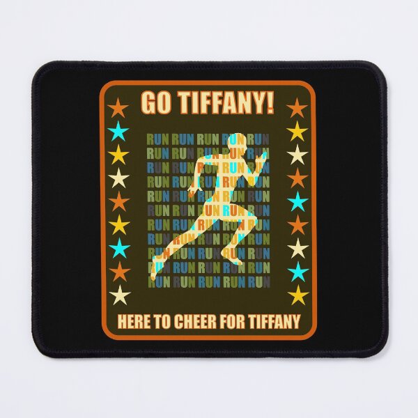 Item preview, Go Tiffany Runner Support Fan Here to Cheer Favorite Athlete designed and sold by artfulnotebook.