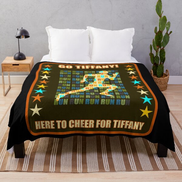 Item preview, Go Tiffany Runner Support Fan Here to Cheer Favorite Athlete designed and sold by artfulnotebook.