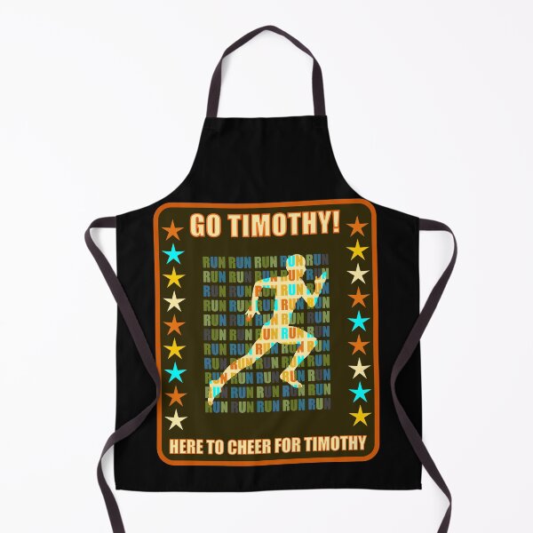 Item preview, Go Timothy Runner Support Fan Here to Cheer Favorite Athlete designed and sold by artfulnotebook.