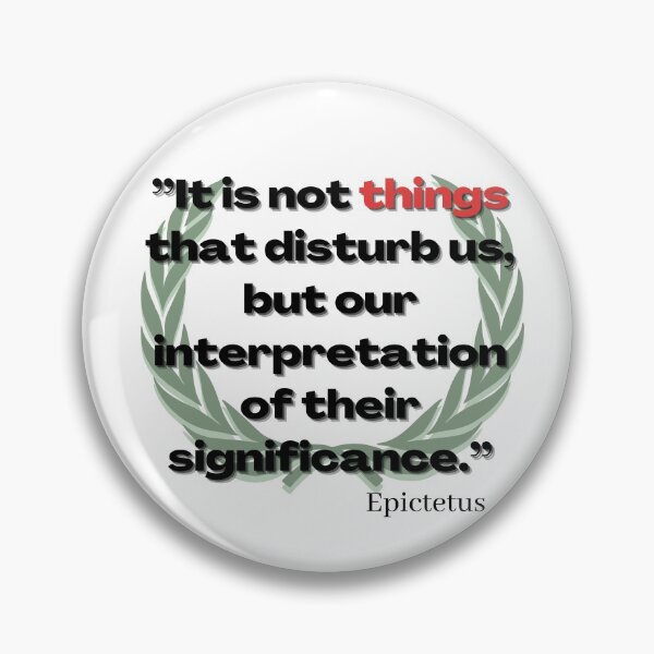 Item preview, Epictetus on Interpretation designed and sold by PalmerMuses.