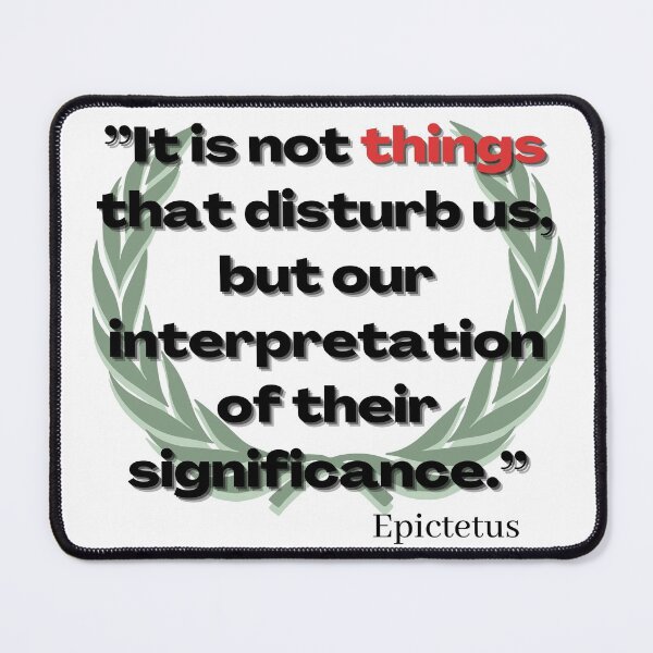 Item preview, Epictetus on Interpretation designed and sold by PalmerMuses.