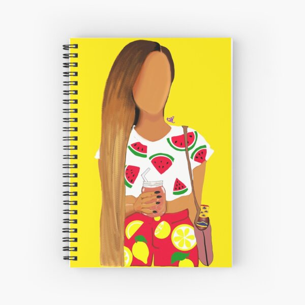 Watermelon, Lemonade, Flexin' like Beyonslay Spiral Notebook