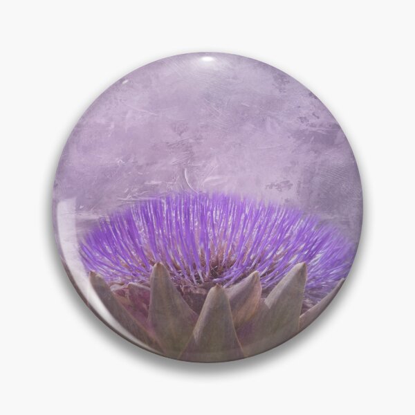Item preview, Purple Artichoke Flower One designed and sold by Elisabeth Lucas.