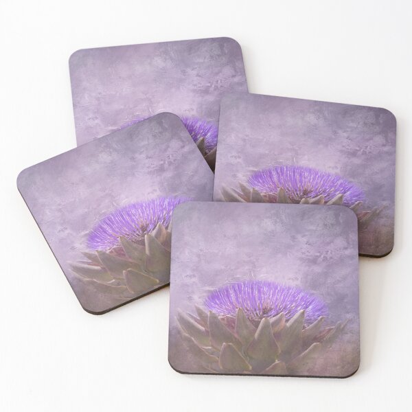 Item preview, Purple Artichoke Flower One designed and sold by Elisabeth Lucas.
