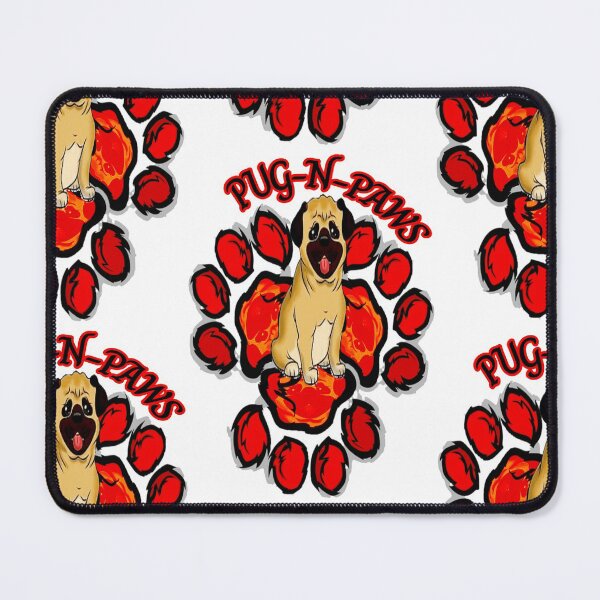 Item preview, PUG-N-PAWS DESIGNS - CUTE PUG GRAPHIC designed and sold by RJ-LORD.