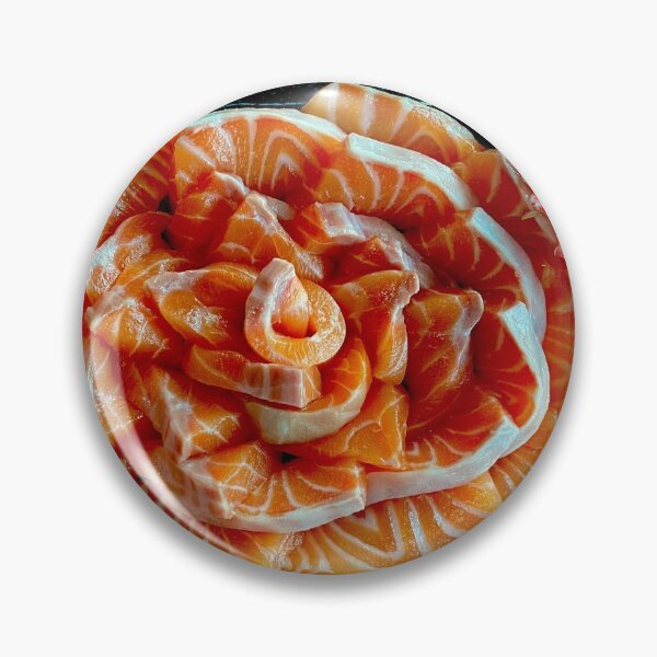 Item preview, Salmon sashimi sushi designed and sold by Roselove4869.