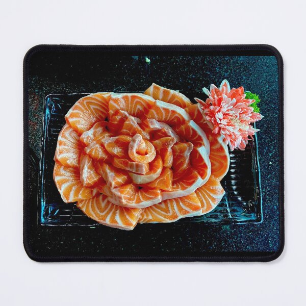 Item preview, Salmon sashimi sushi designed and sold by Roselove4869.