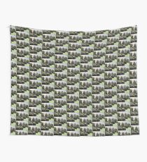 Dawn In A Topiary Garden Wall Tapestry