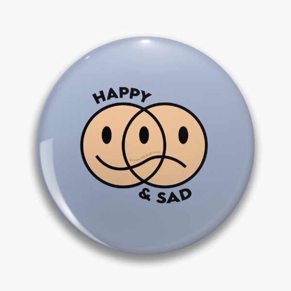 Item preview, happy and sad    designed and sold by magicalgadab.