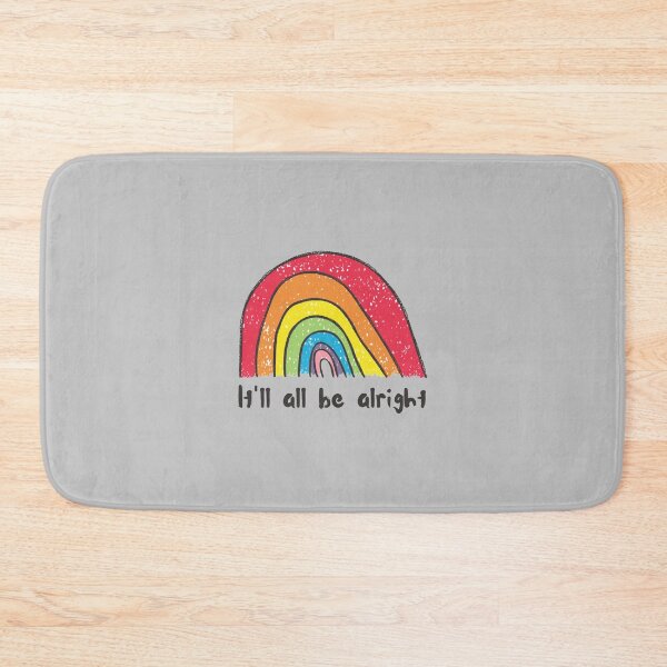 Item preview, It_amp_ll all be alright the rainbow is coming-Rise up designed and sold by magicalgadab.